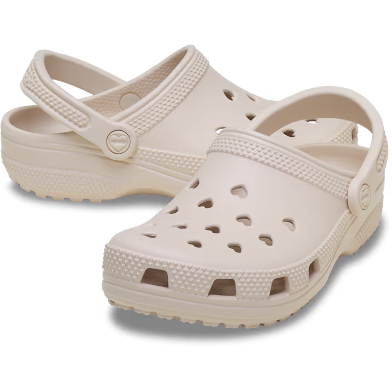 Crocs Classic Hearts Cut Out Clog