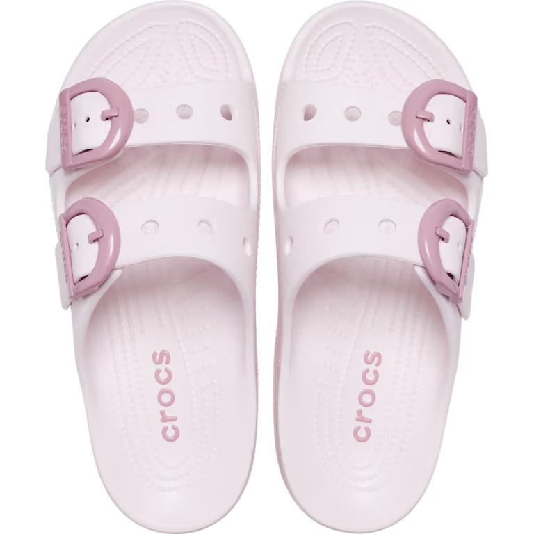 Crocs Women's Saturday Enamel Buckle Sandal