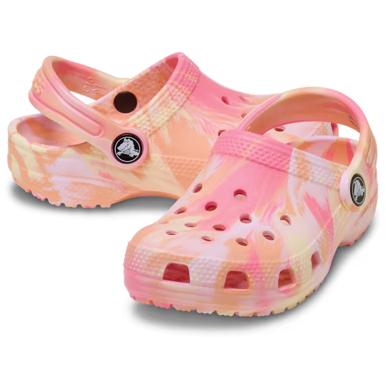 Crocs Toddler Classic Marbled Clog