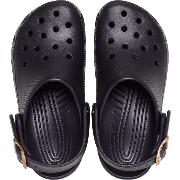 Crocs Classic Metallic Buckle Clog