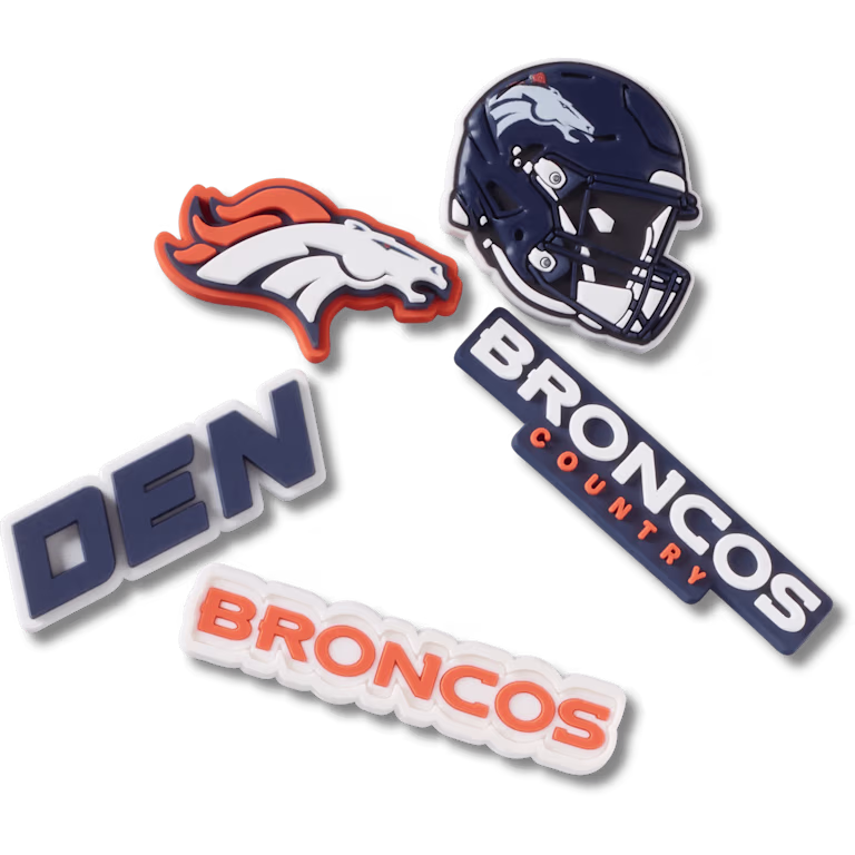 Crocs NFL Denver Broncos 5 Pack