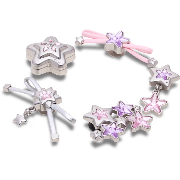 Crocs Stars and Bows 5 Pack