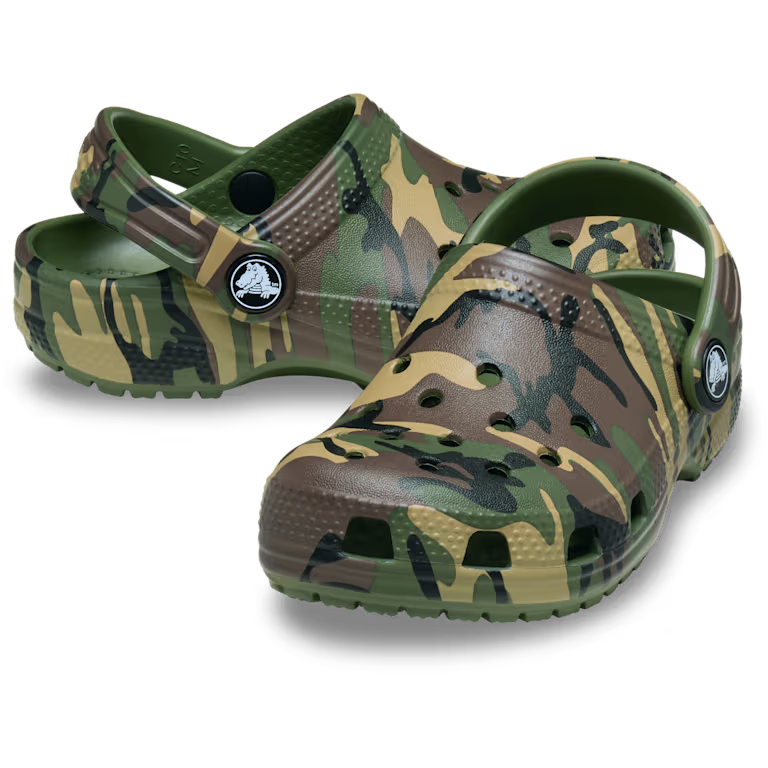 Crocs Toddler Classic Camouflage Clog