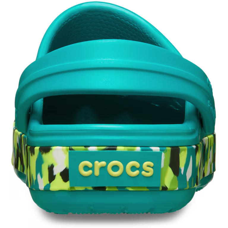 Crocs Kids' Crocband Glow Confetti Band Clog