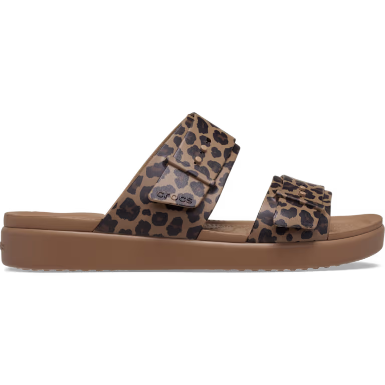Crocs Brooklyn Buckle Low Low Animal Sandal