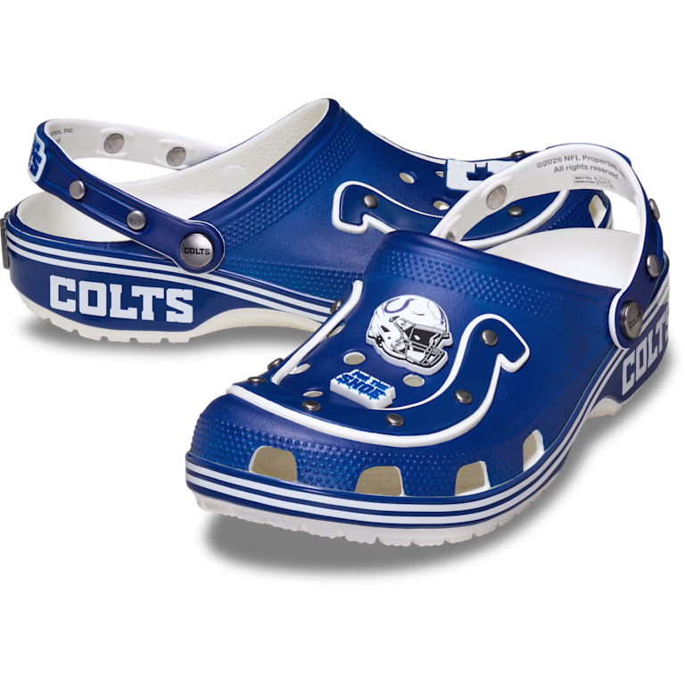 Crocs NFL Indianapolis Colts Classic Clog