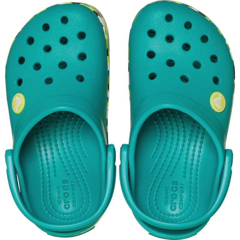 Crocs Toddler Crocband Glow Confetti Band Clog