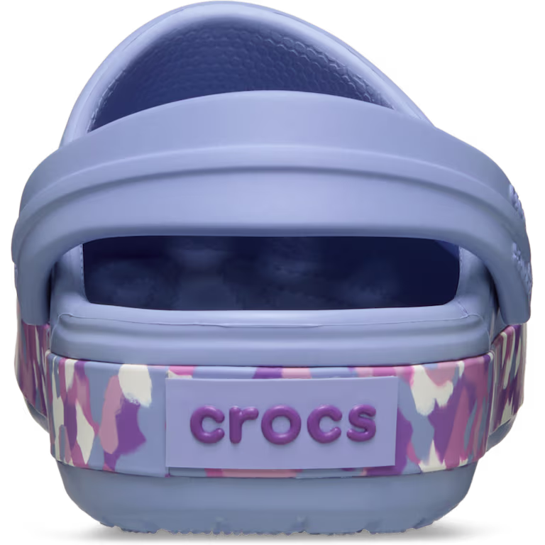Crocs Kids' Crocband Glow Confetti Band Clog