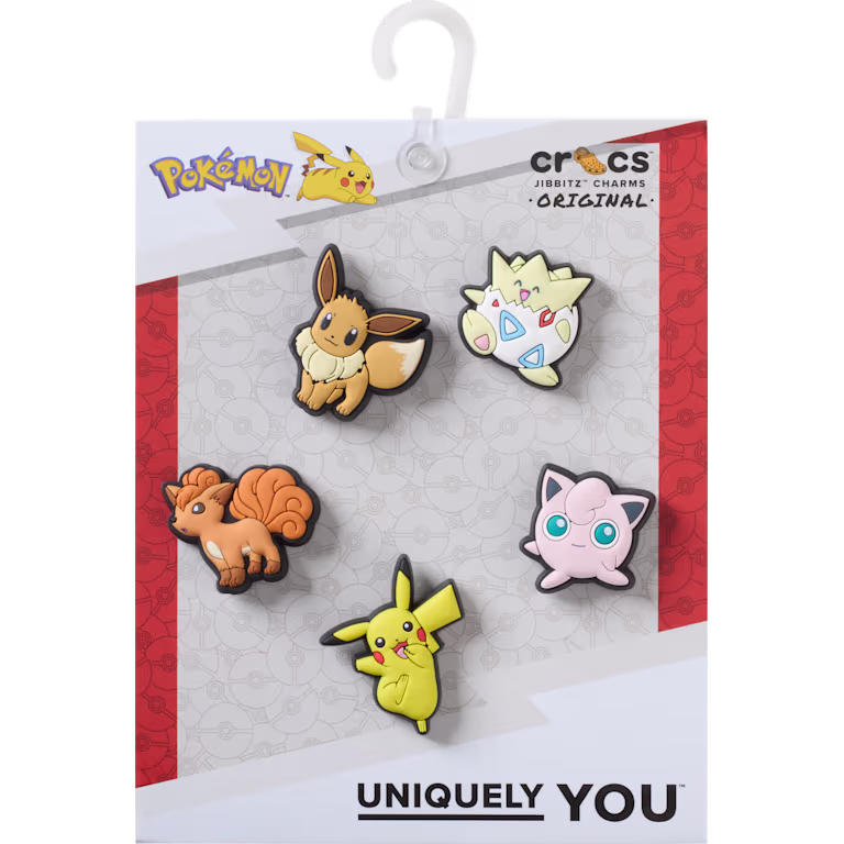 Crocs Pokémon Character 5 Pack
