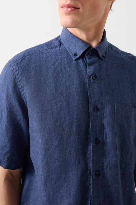 Bogner Linen short-sleeved shirt Lykos