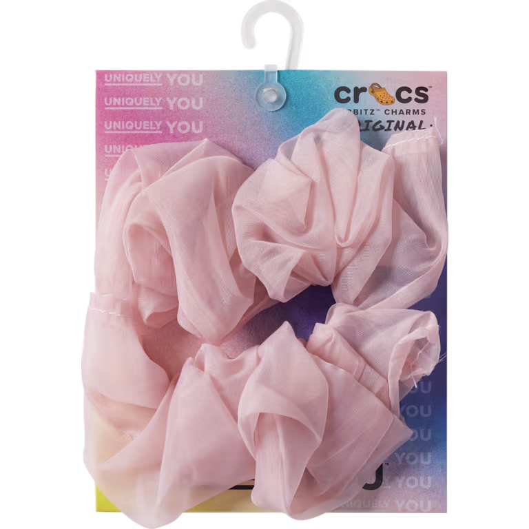 Crocs Organza Backstrap Cover Scrunchie 2 Pack