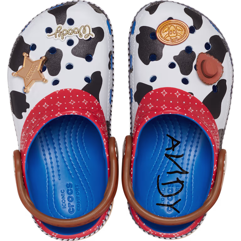 Crocs Toddlers' Disney Pixar's Toy Story Woody Classic Clog
