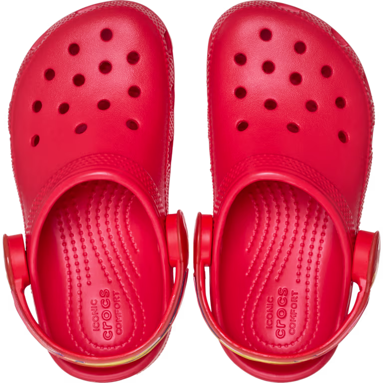 Crocs Toddler Classic Flame Lights Backstrap Clog