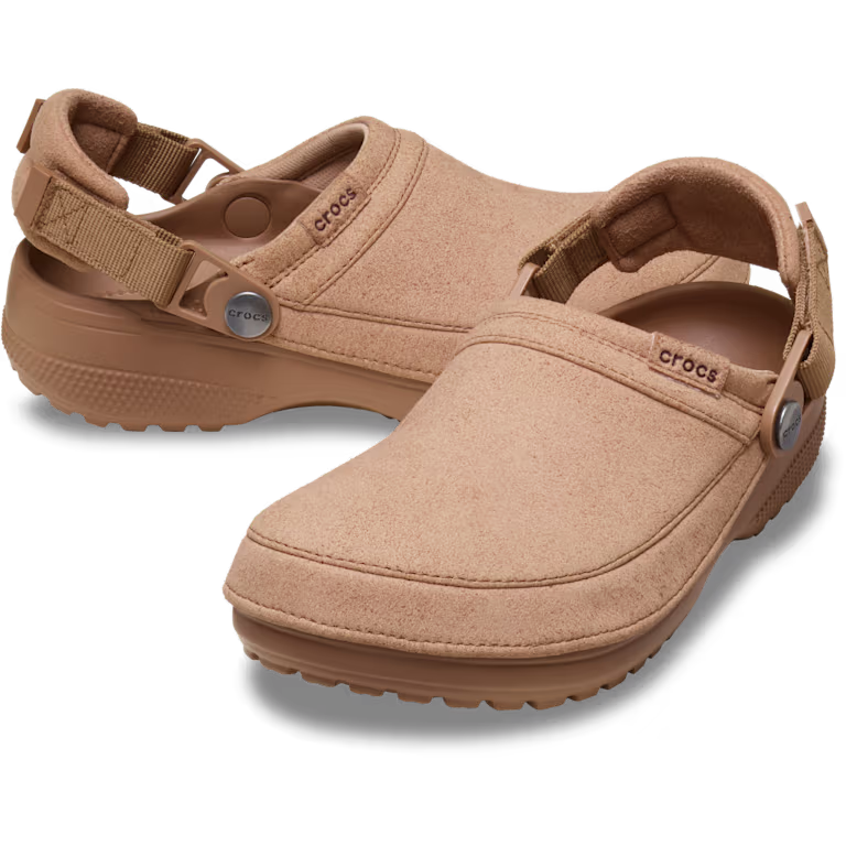 Crocs Classic Crafted Vegan Suede Clog
