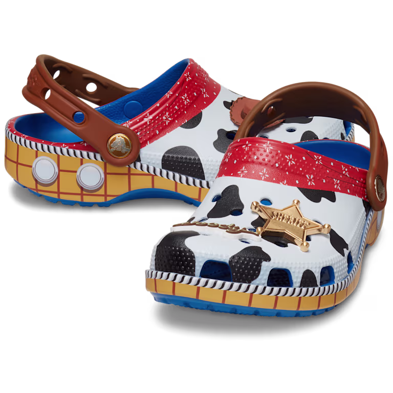 Crocs Toddlers' Disney Pixar's Toy Story Woody Classic Clog