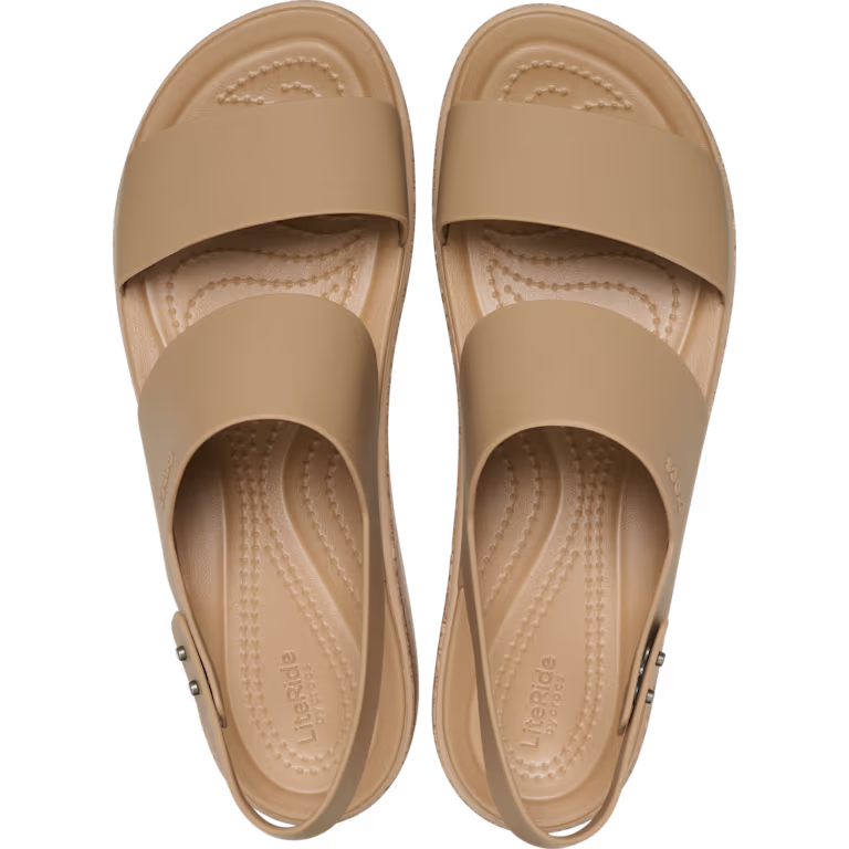 Crocs Brooklyn Low Wedge Cork Sandal