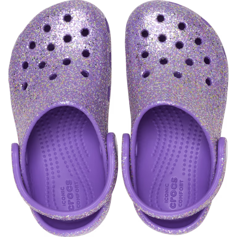 Crocs Toddler Classic Fantasy Glitter Clog