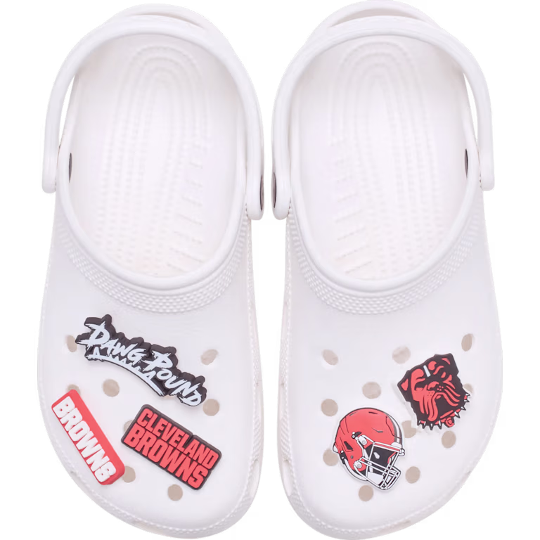 Crocs NFL Cleveland Browns 5 Pack