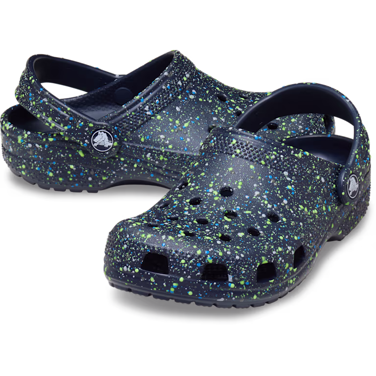 Crocs Kids’ Classic Splatter Paint Clog