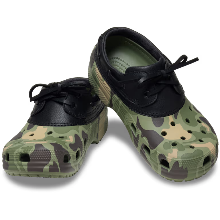 Crocs Classic Duck Camo Boat Shoe