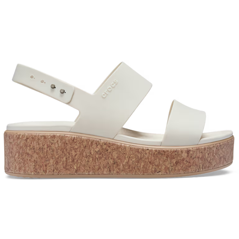 Crocs Brooklyn Low Wedge Cork Sandal