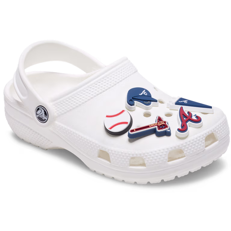 Crocs MLB Atlanta Braves 5 Pack