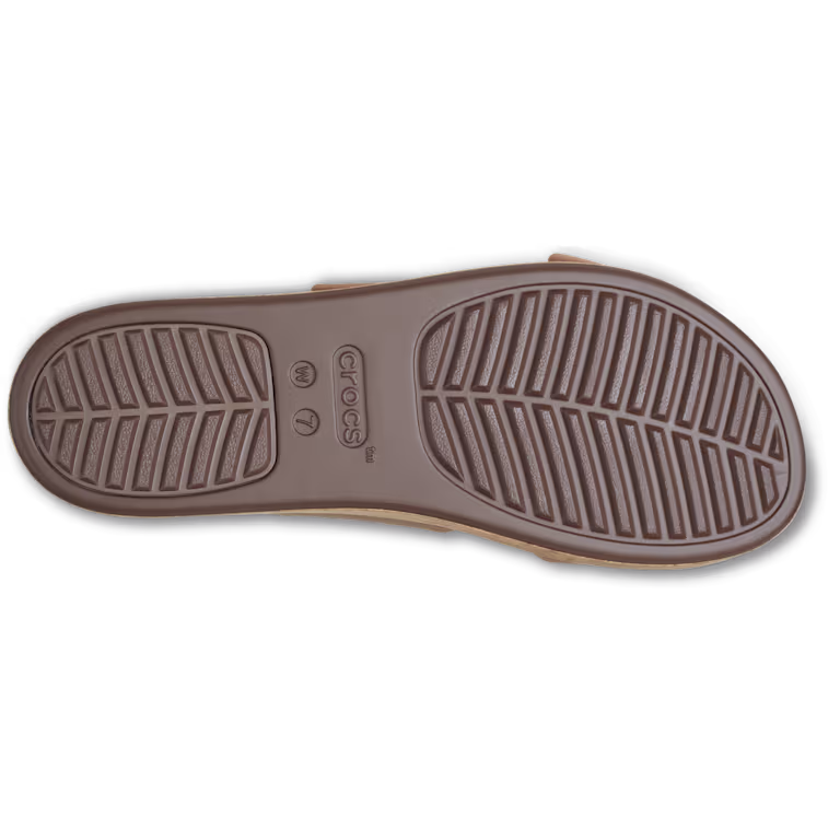 Crocs Brooklyn Buckle Low Wedge Cork Sandal