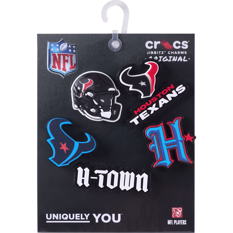 Crocs NFL Houston Texans 5 Pack
