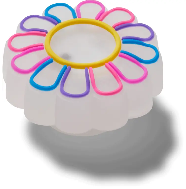 Crocs Lights Up Rainbow Flower