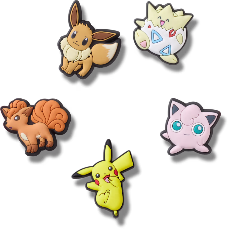Crocs Pokémon Character 5 Pack