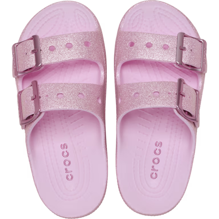 Crocs Kids' Saturday Glitter Sandal