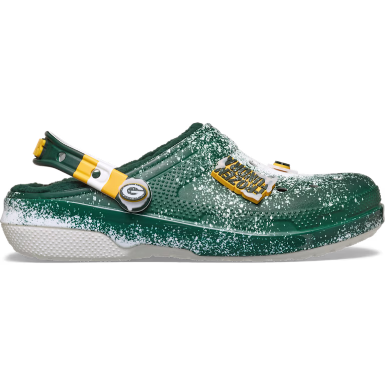 Crocs NFL Green Bay Packers Classic Lined Clog