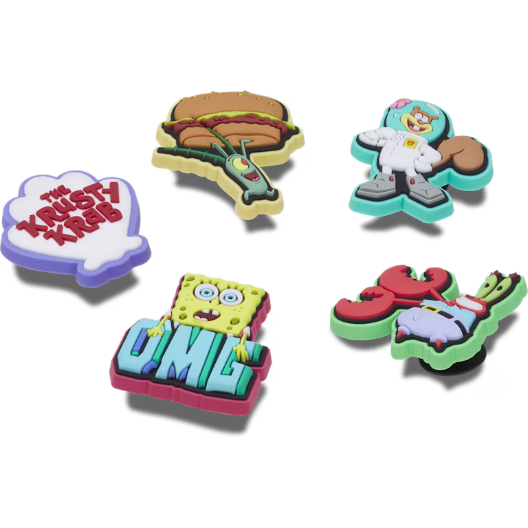 Crocs SpongeBob 5 Pack