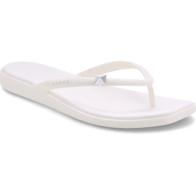 Crocs Silver Stud Sandal C Charm