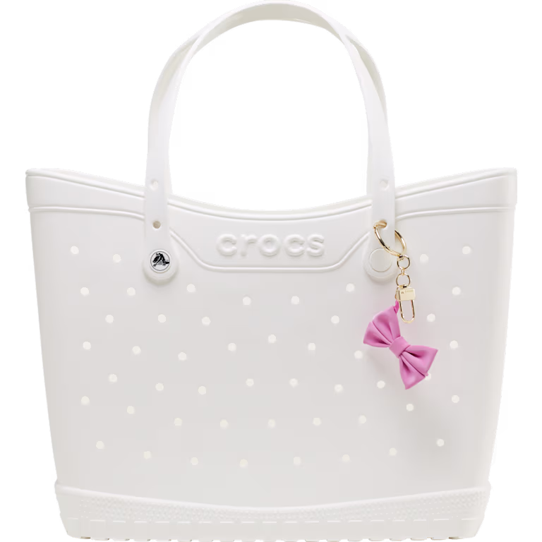 Crocs Super Hyper Me Bow Bag Charm Pink