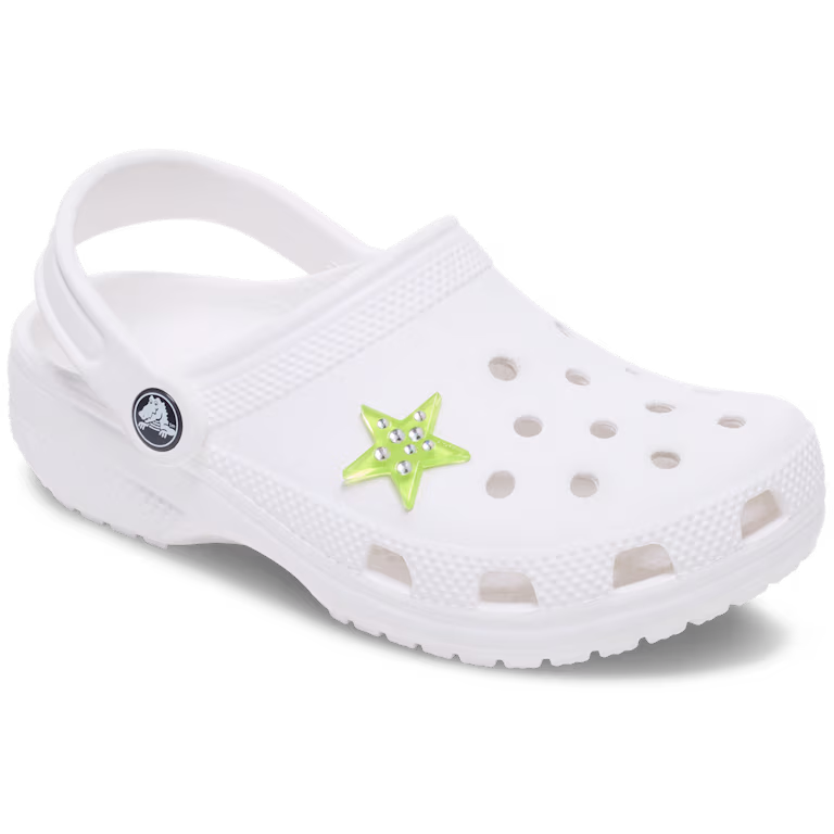 Crocs Green Gem Star