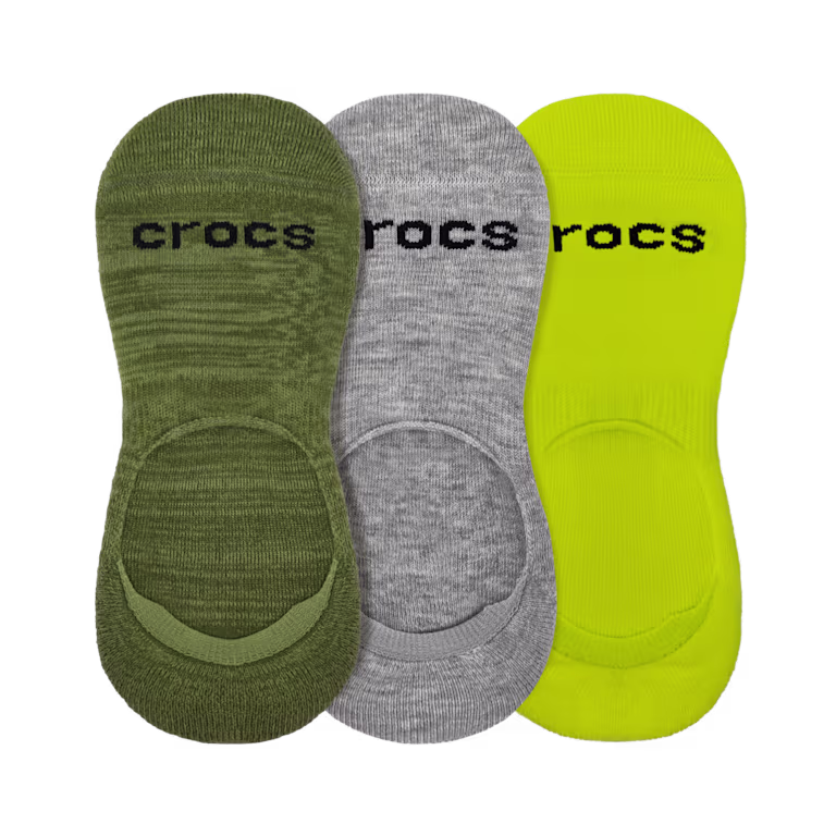 Crocs Hidden Liner Socks 3PK