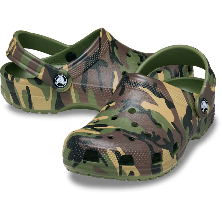 Crocs Kids' Classic Camouflage Clog