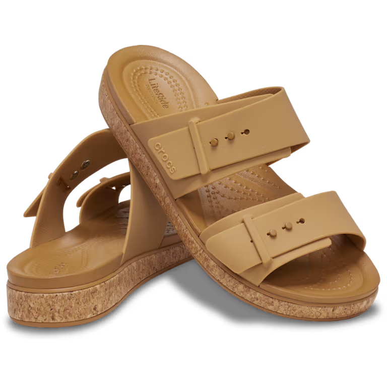 Crocs Brooklyn Buckle Low Low Cork Sandal
