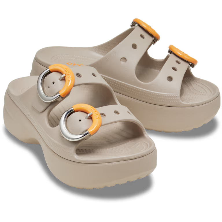 Crocs Women's Saturday Platform Dipped Buckle Sandal