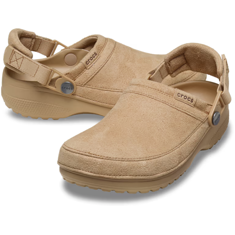 Crocs Classic Crafted Vegan Suede Clog