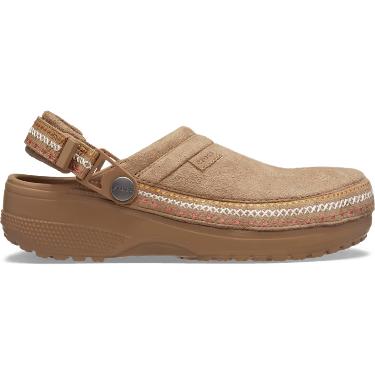 Crocs Crafted Vegan Suede Stitch Clog