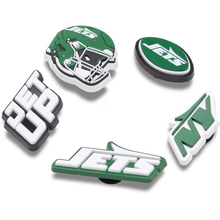 Crocs NFL New York Jets 5 Pack
