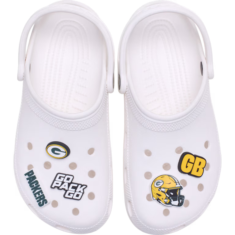 Crocs NFL Green Bay Packers 5 Pack