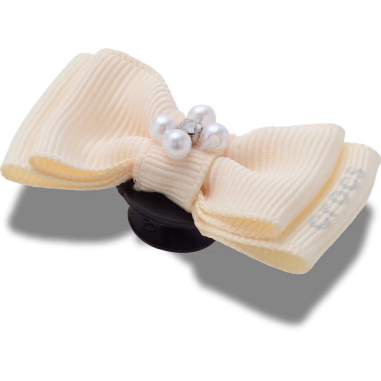 Crocs Ivory Pearl Bow