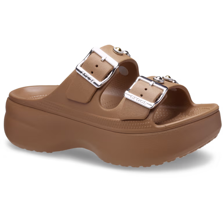 Crocs Women's Saturday Platform Embellished Sandal