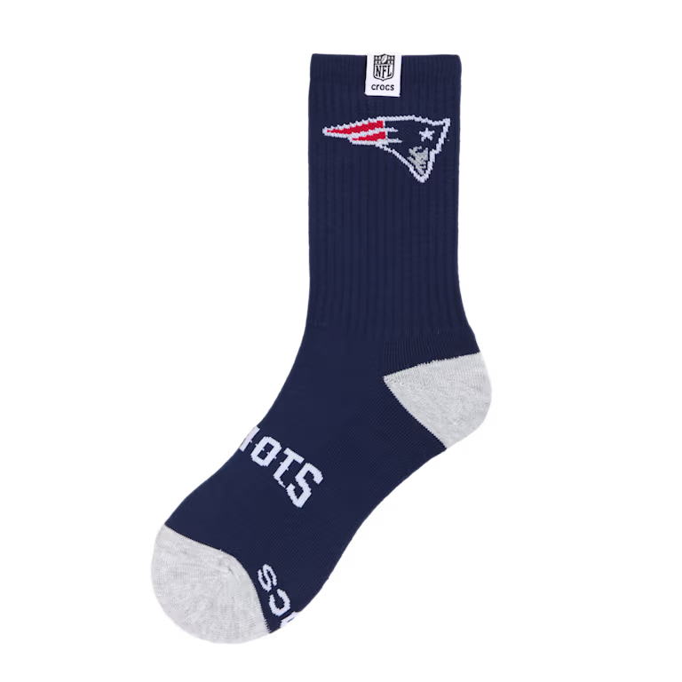 Crocs NFL New England Patriots Crocs Socks