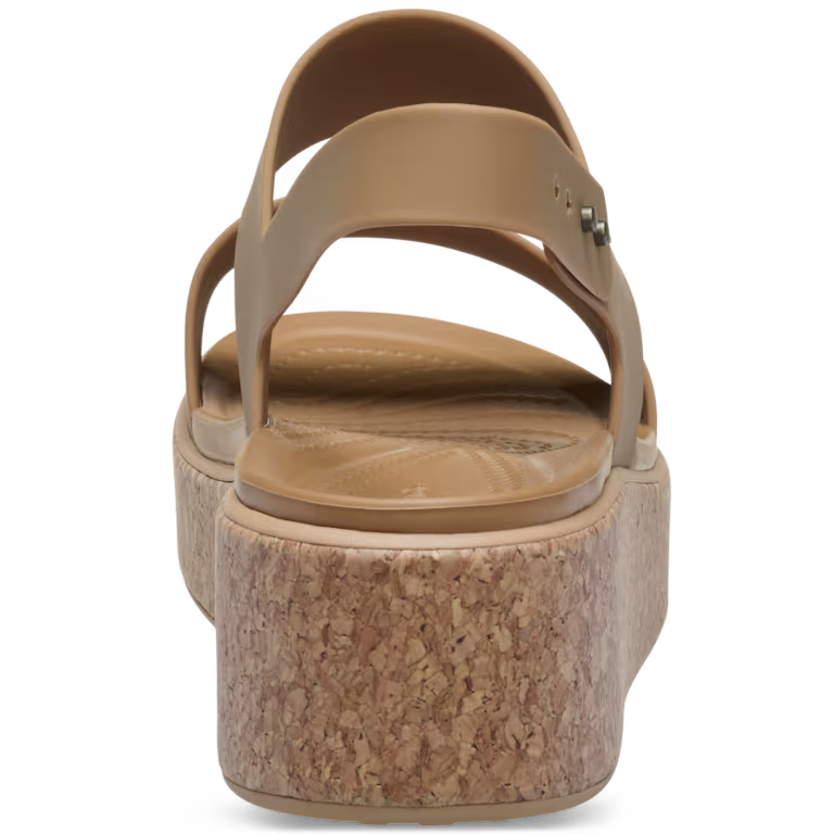 Crocs Brooklyn Low Wedge Cork Sandal