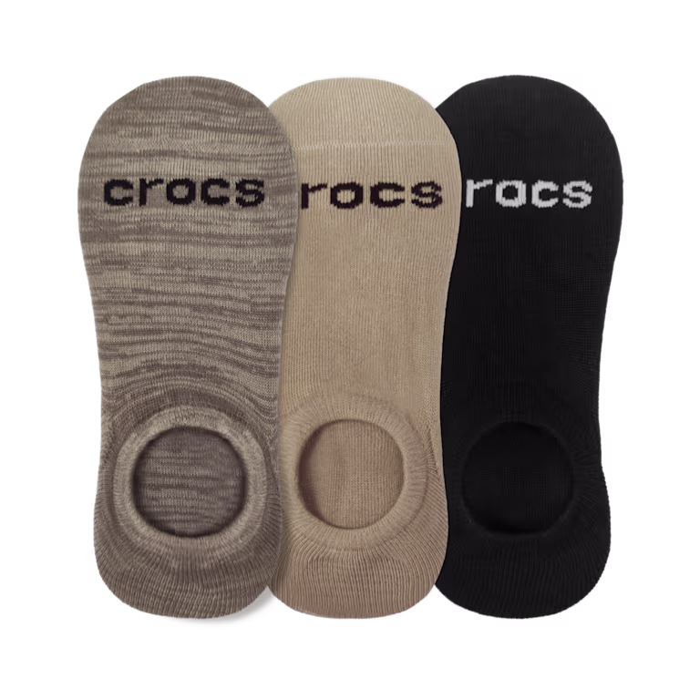 Crocs Low Show Socks 3PK