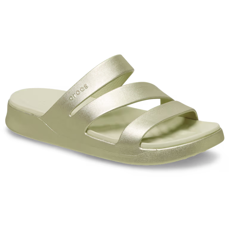 Crocs Getaway Strappy Metallic Sandal